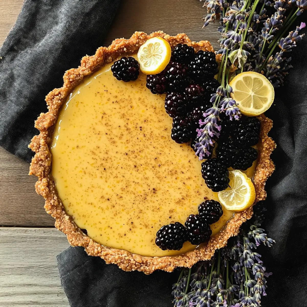 Lavender Lemon Easter Tart: A Springtime Sensation to Savor