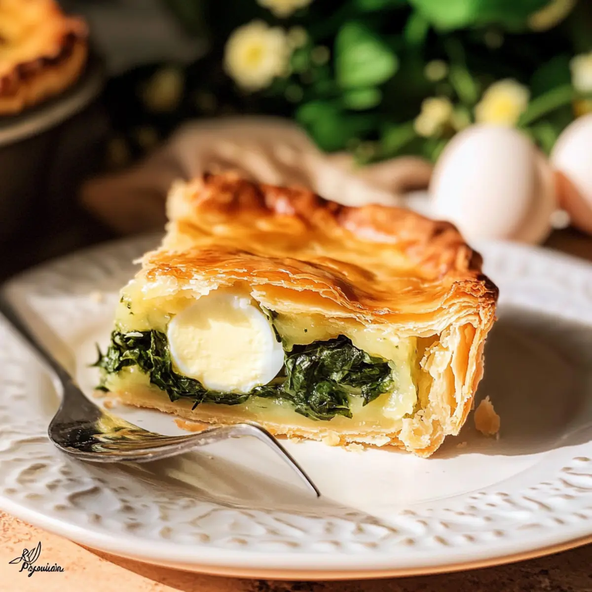 Delicious Italian Easter Pie: A Savory Spinach Delight