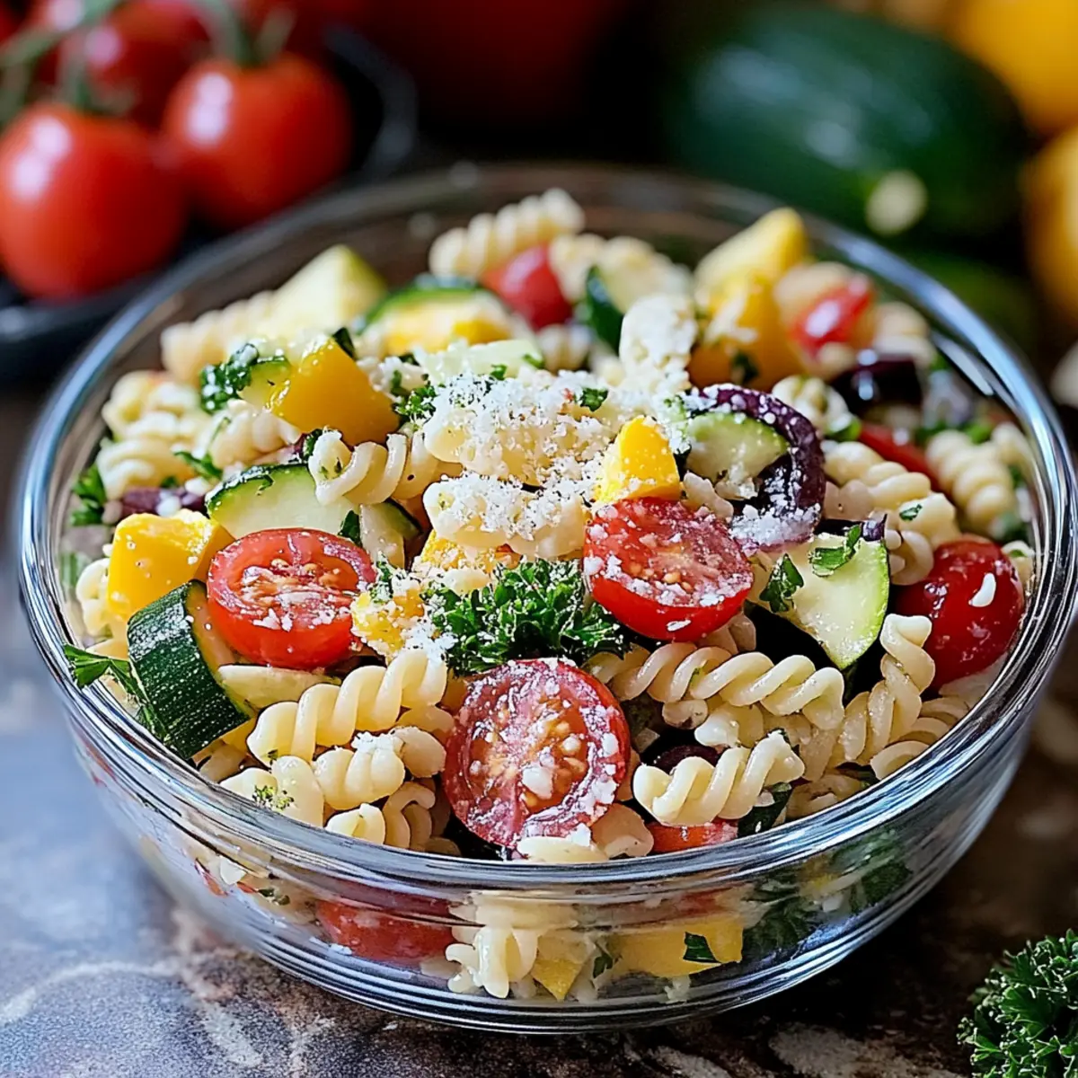 Summer Vegetable Pasta Salad: Fresh, Flavor-Packed Delight