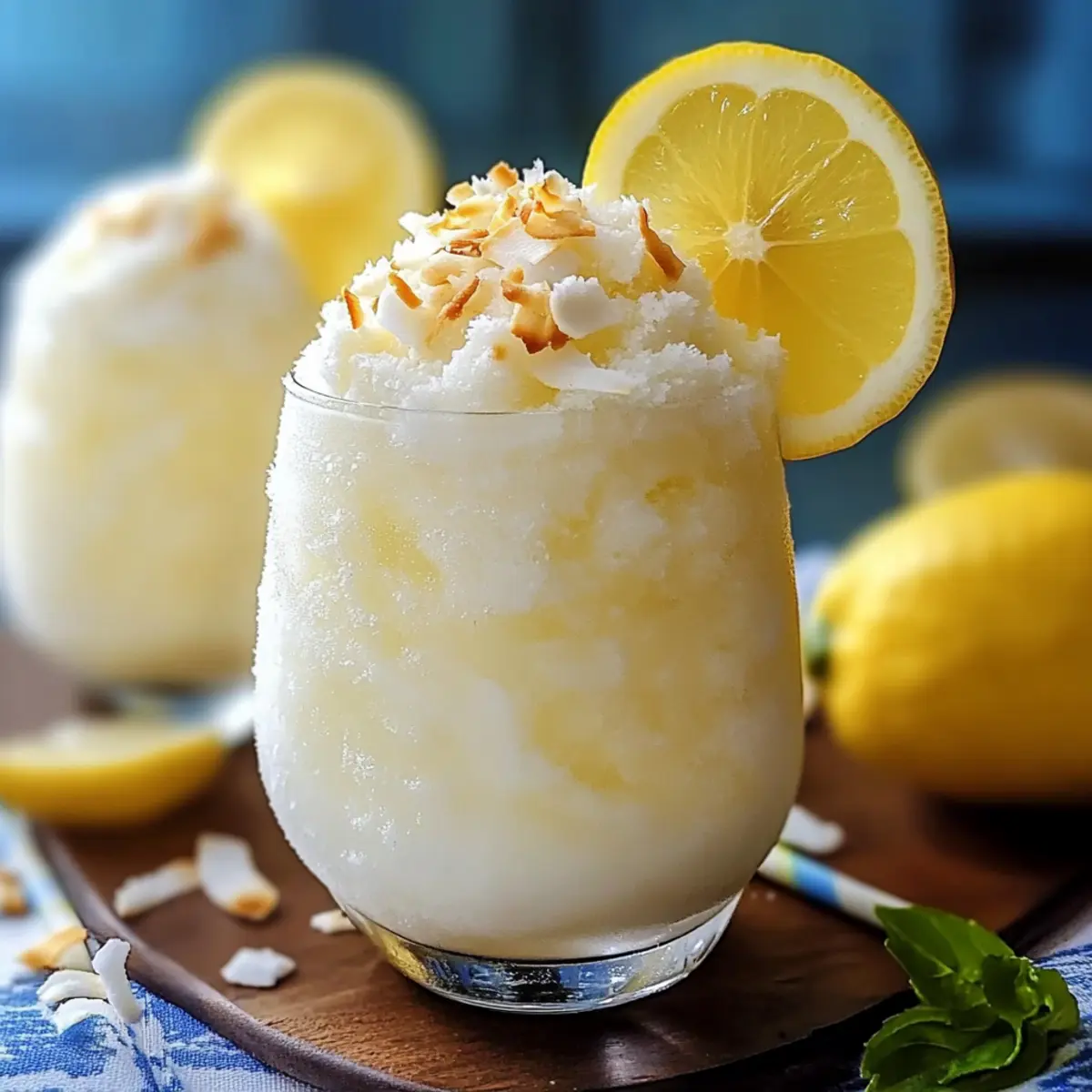 Frozen Coconut Lemonade: Your Ultimate Summer Refreshment