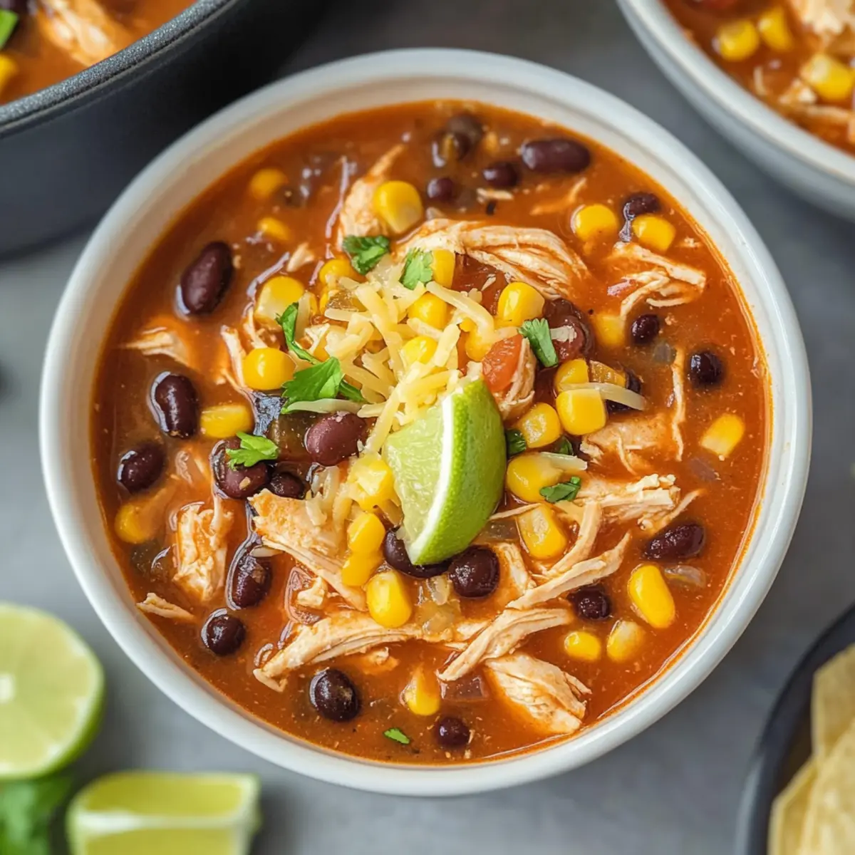 Flavorful Taco Soup Recipe With Chicken for Cozy Nights