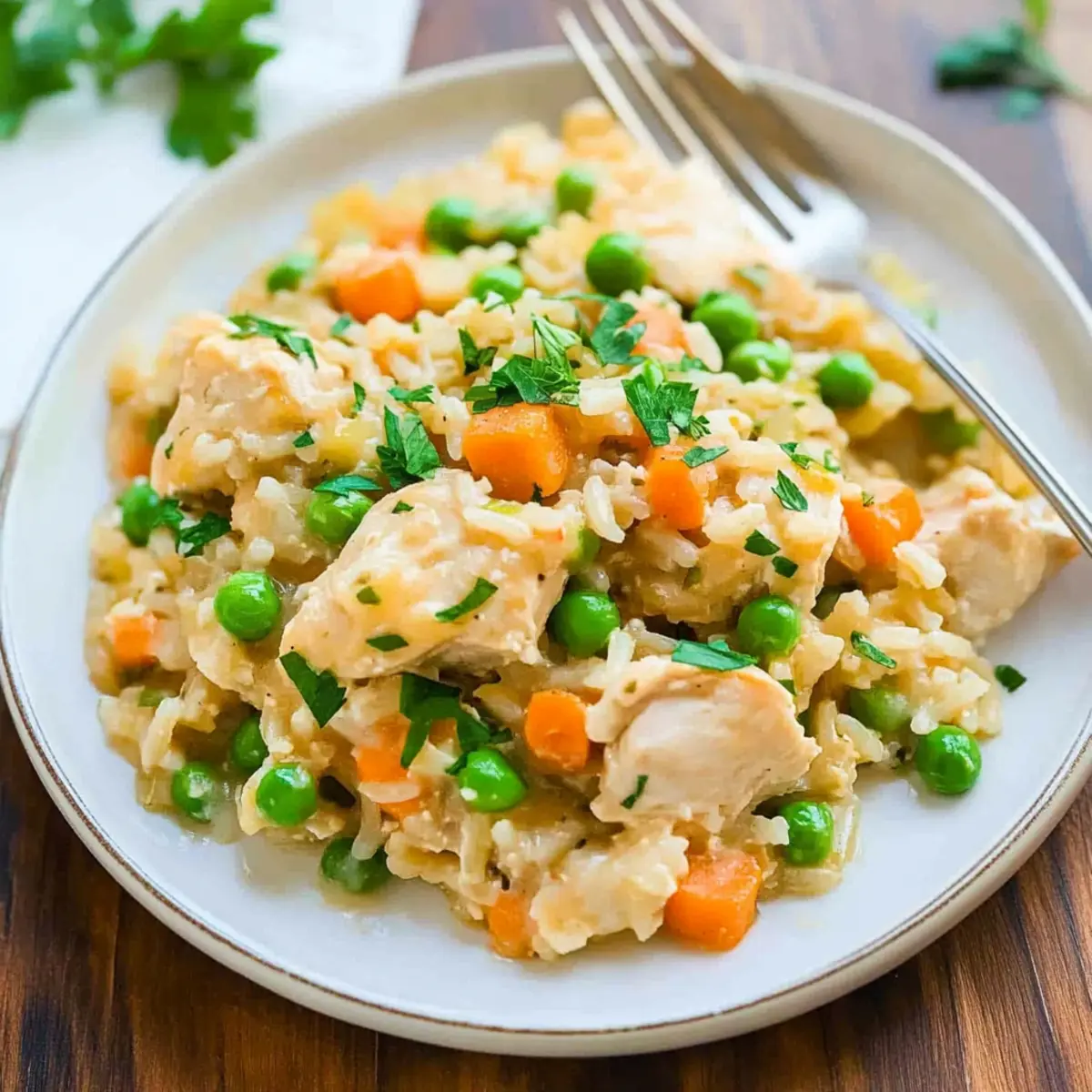 Creamy Crockpot Chicken and Rice for Cozy Dinner Nights