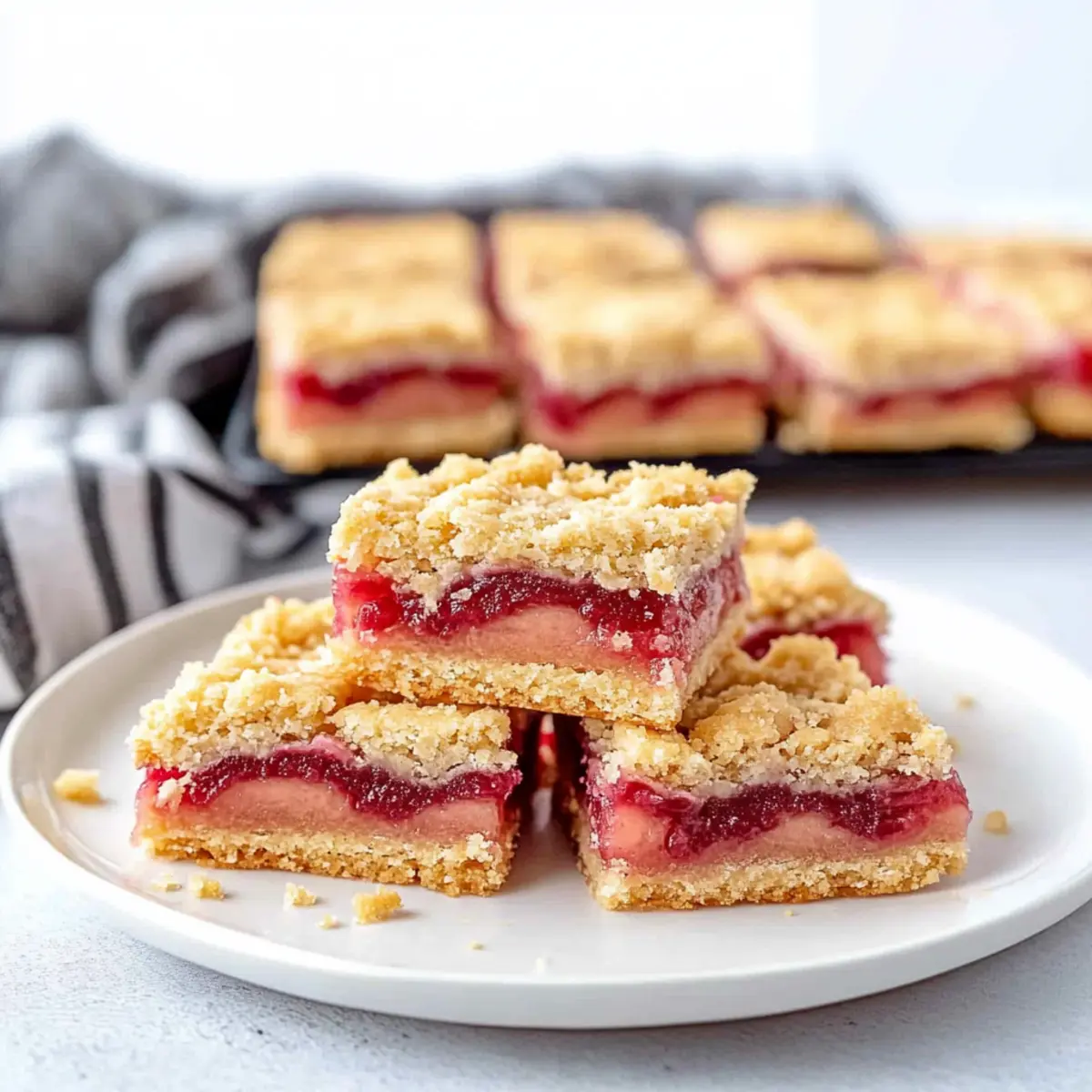 Irresistibly Easy Rhubarb Crumble Bars Recipe You’ll Love