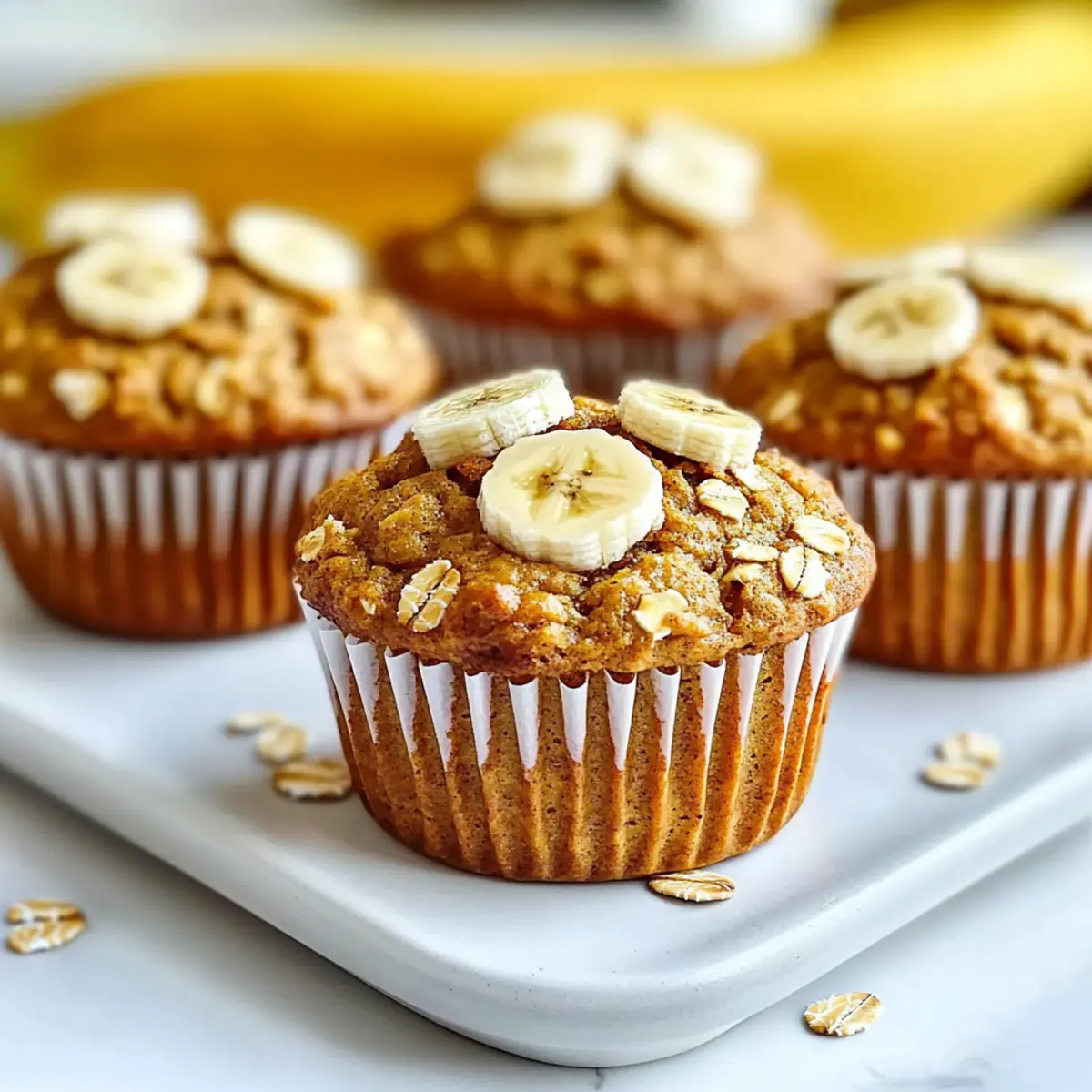 Delicious Pumpkin Banana Oat Muffins for Guilt-Free Mornings