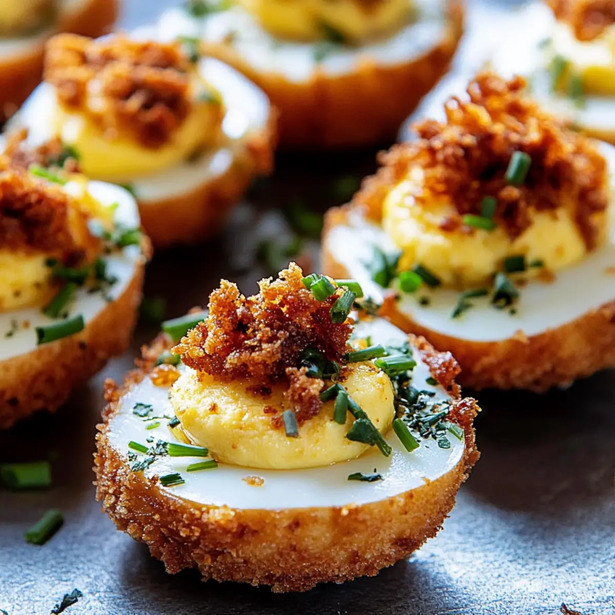 Crispy Fried Deviled Eggs Recipe: A Southern Comfort Classic