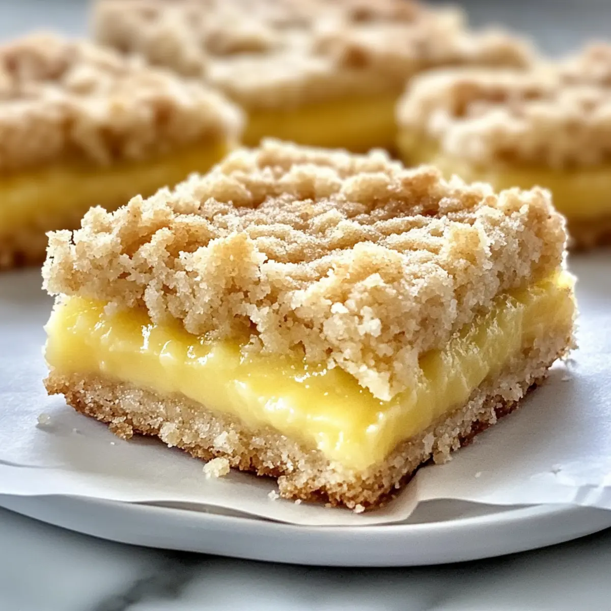Zesty Lemon Crumb Bars That Will Brighten Your Day