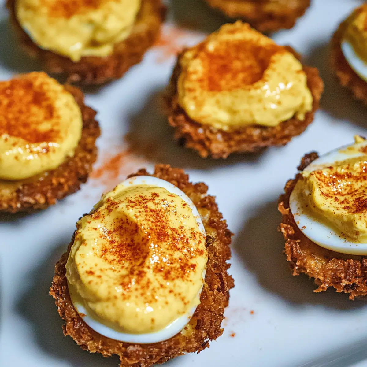 Cajun Style Fried Deviled Eggs That Wow Every Guest
