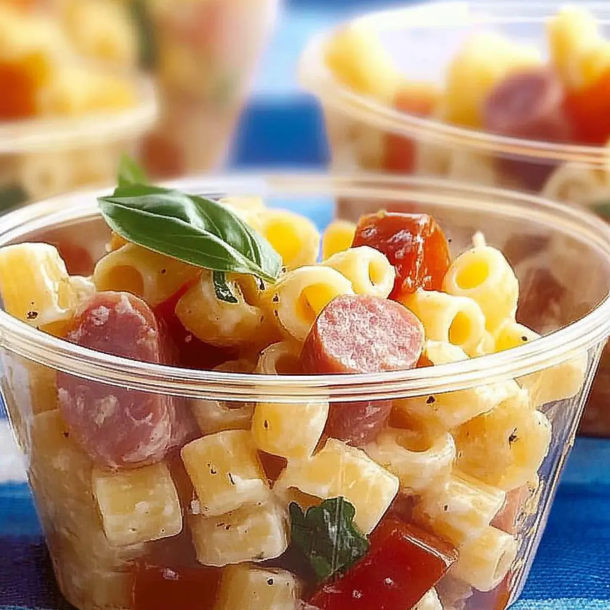Easy Salami & Provolone Pasta Salad for Busy Weeknights