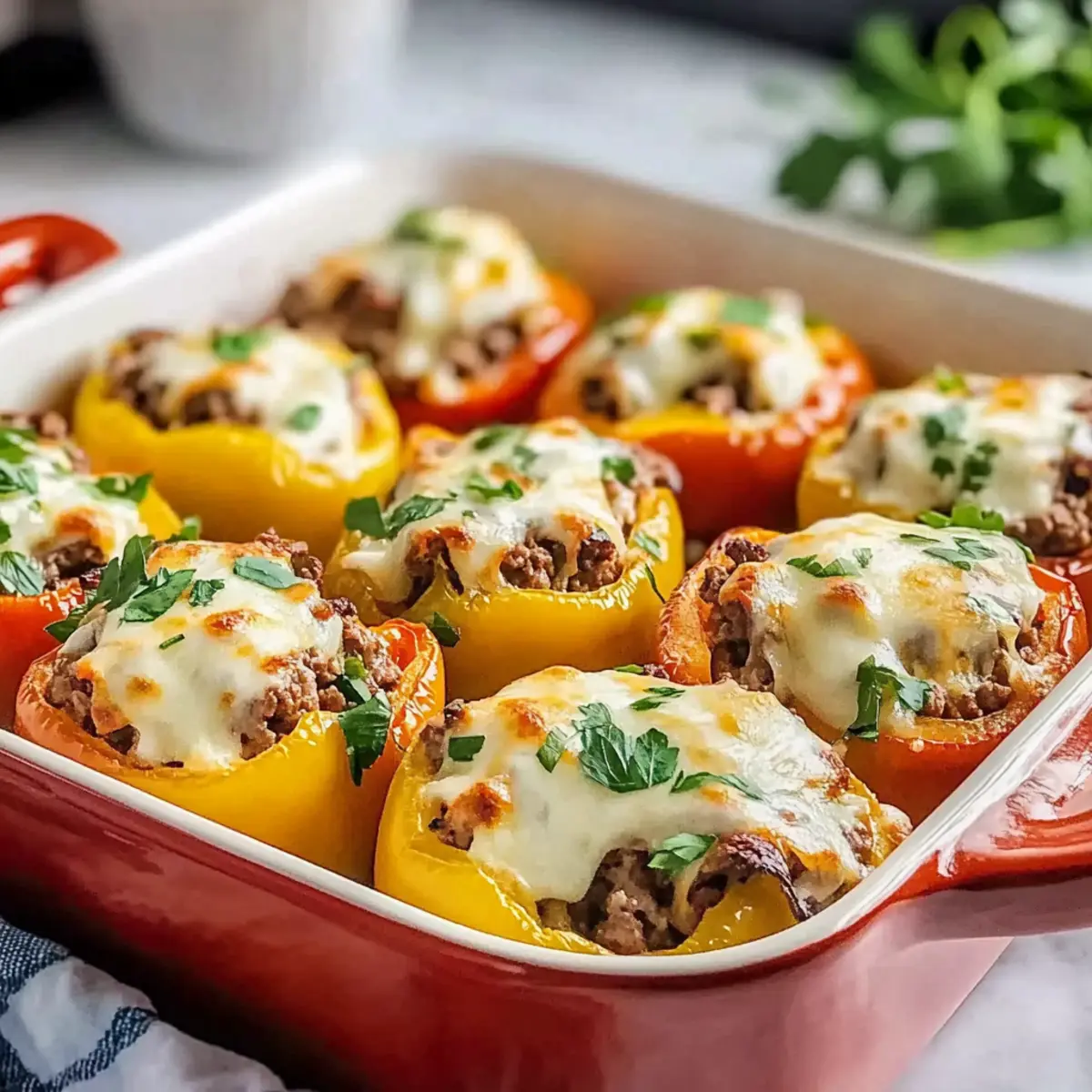Cheese Steak Stuffed Peppers: A Low-Carb Flavor Explosion
