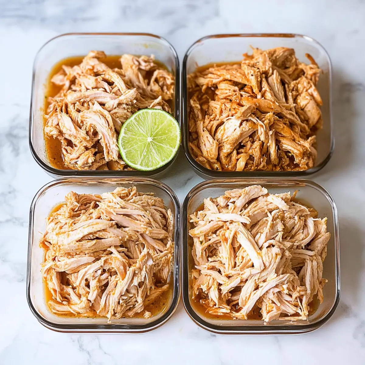 Slow Cooker Shredded Chicken: Tender, Flavorful Meal Prep Delight