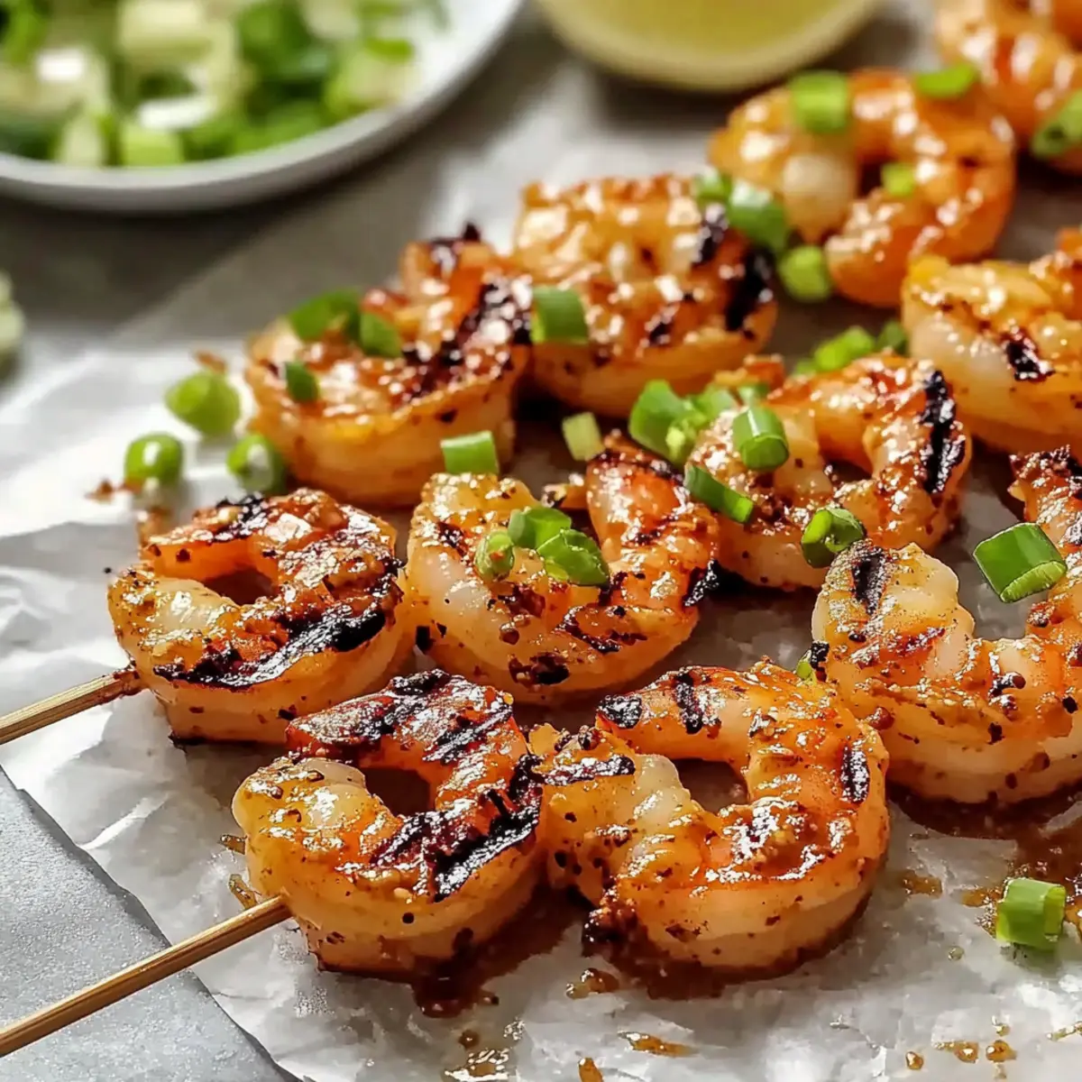 Grilled Bang Bang Shrimp Skewers: Quick, Spicy Delight!