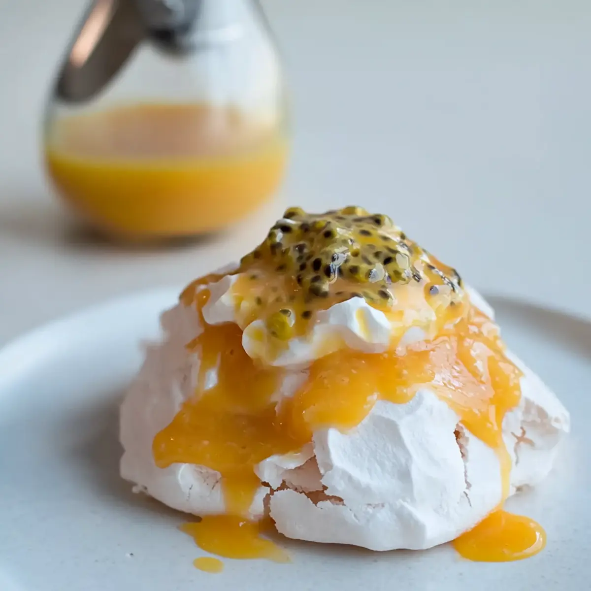 Decadent Individual Passionfruit Pavlovas for Easy Indulgence