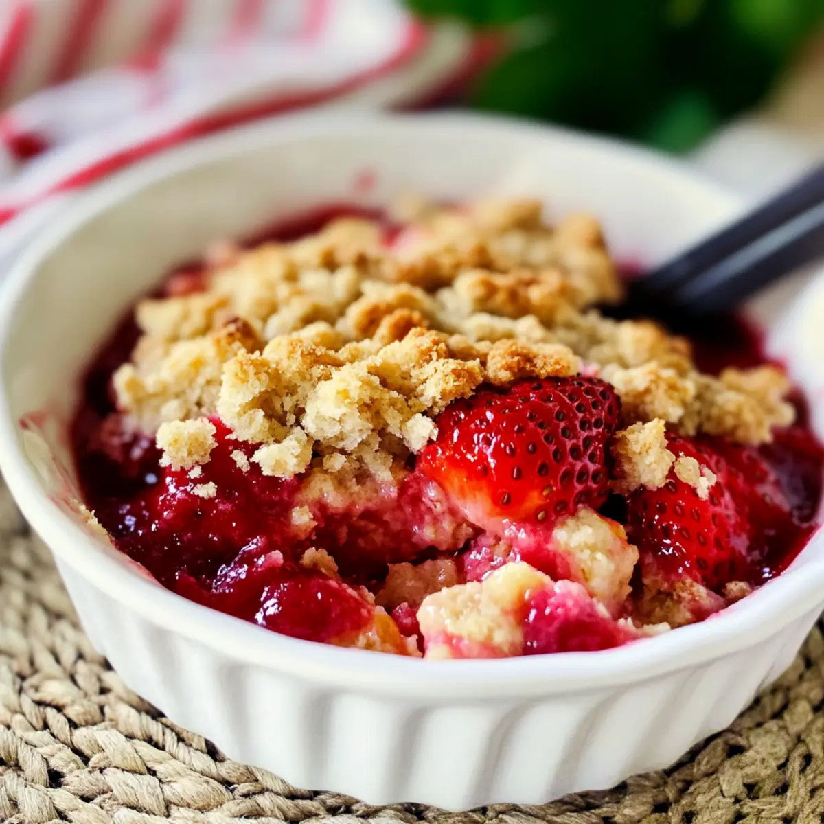Delicious Strawberry Cobbler: Your New Go-To Summer Dessert