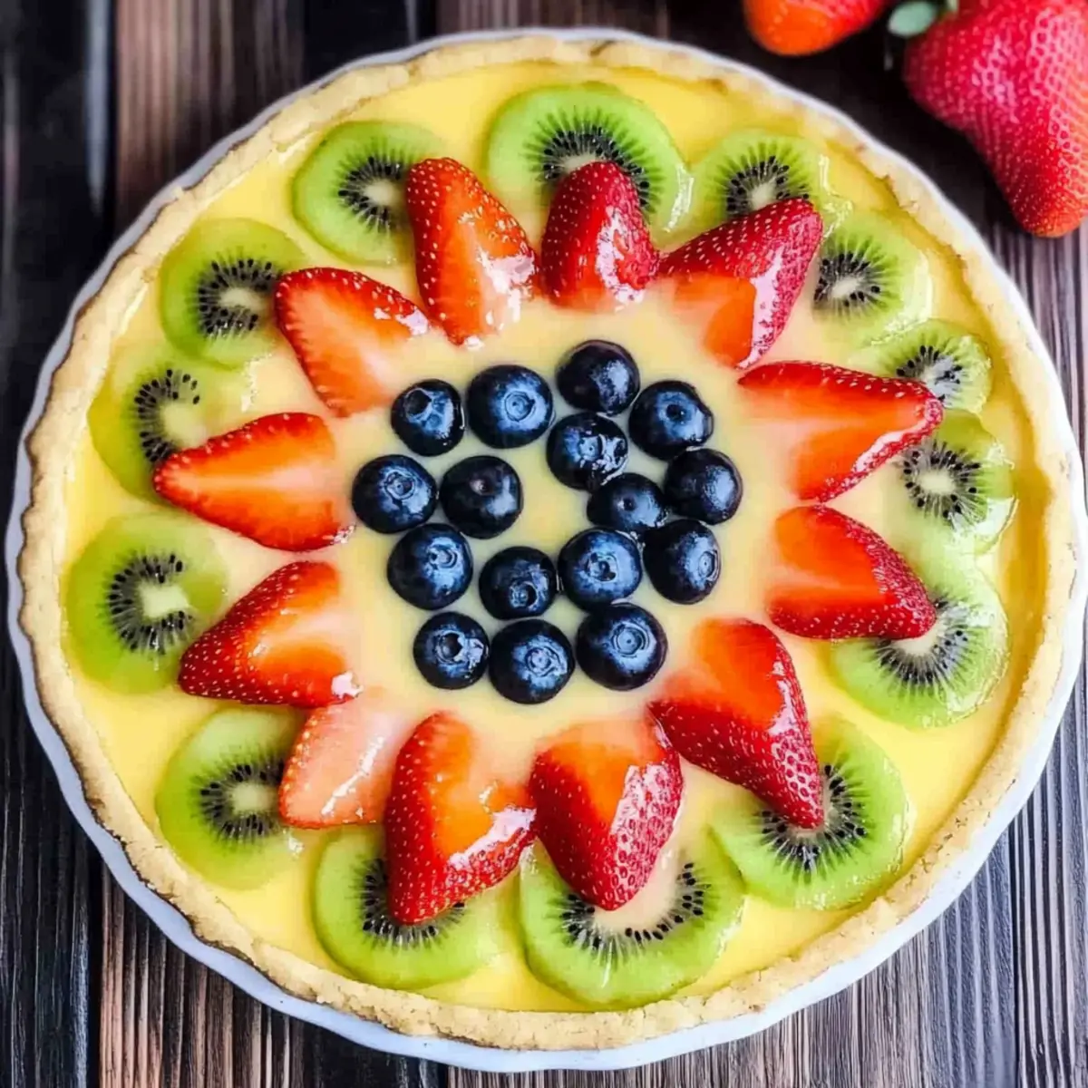 Delightful Sugar Cookie Fruit Pizza Perfect for Summer Fun