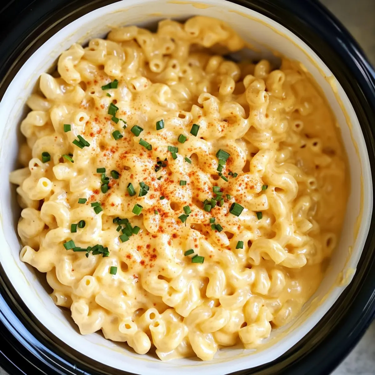 Creamy Slow Cooker Four Cheese Mac and Cheese You’ll Love