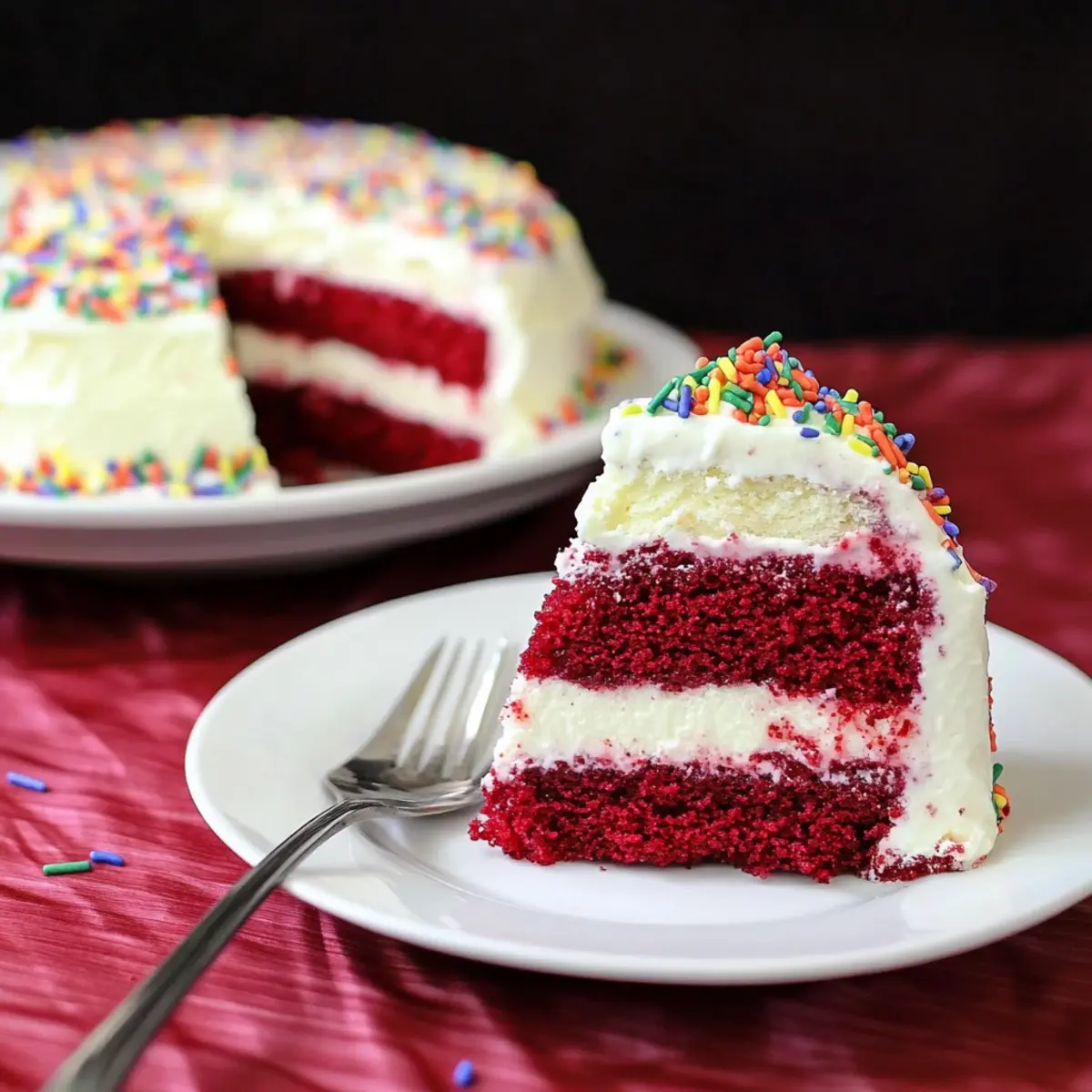 Irresistible Red Velvet Ice Cream Cake for Ultimate Indulgence