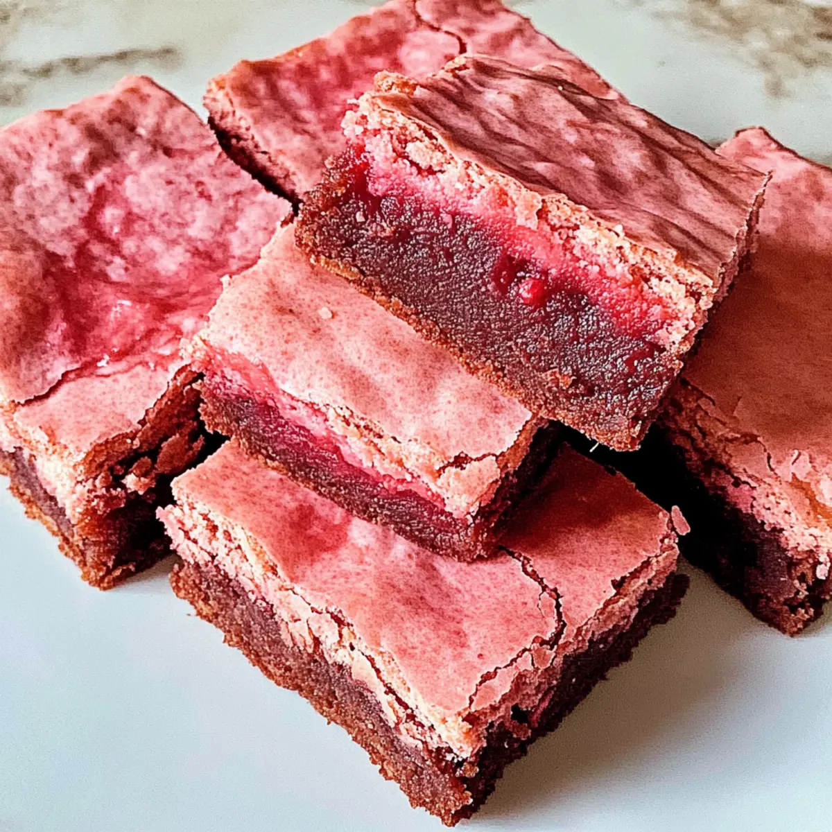Fudgy Strawberry Brownies for a Sweet Celebration Treat