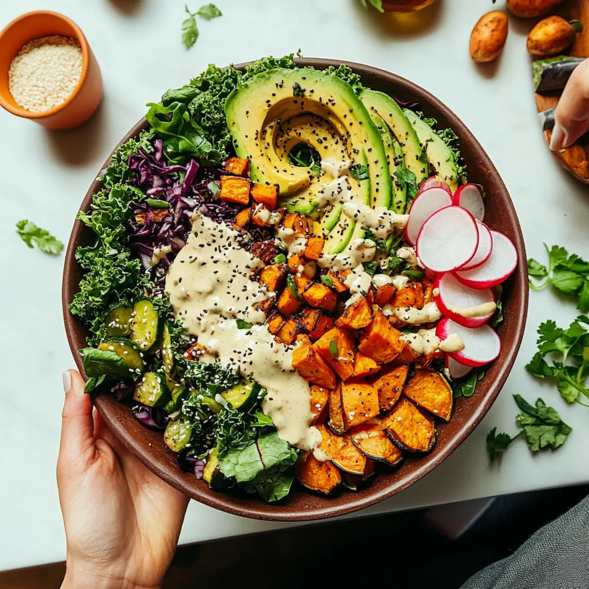 Abundance Kale Salad: A Flavor-Packed Vegan Delight