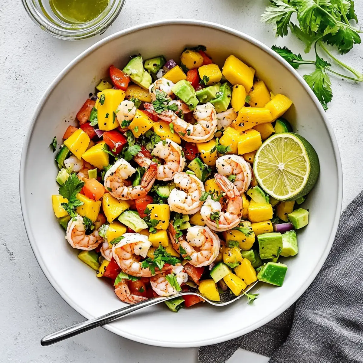 Zesty Mango Avocado Shrimp Salad for a Refreshing Summer Bite