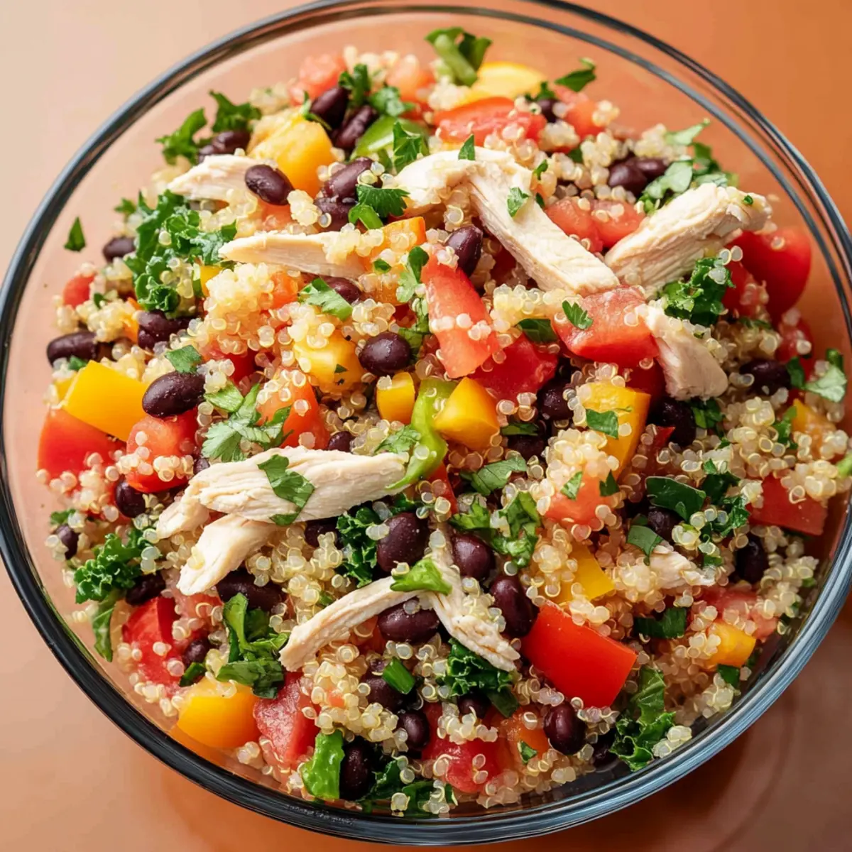 Savory Chicken Quinoa Salad for Healthy Meal Prep Delights