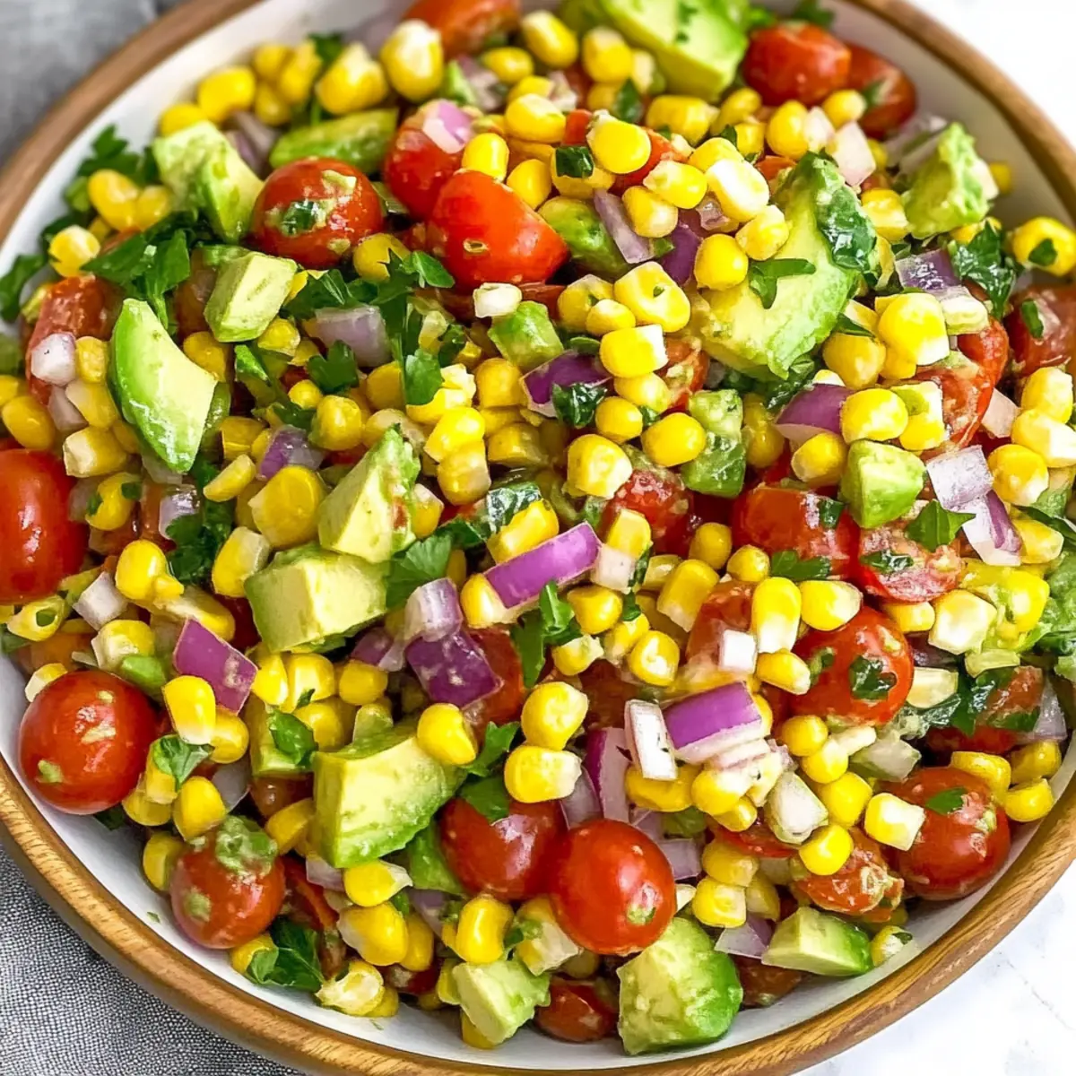 Summer Corn Salad – A Refreshing Vegan Delight for BBQs