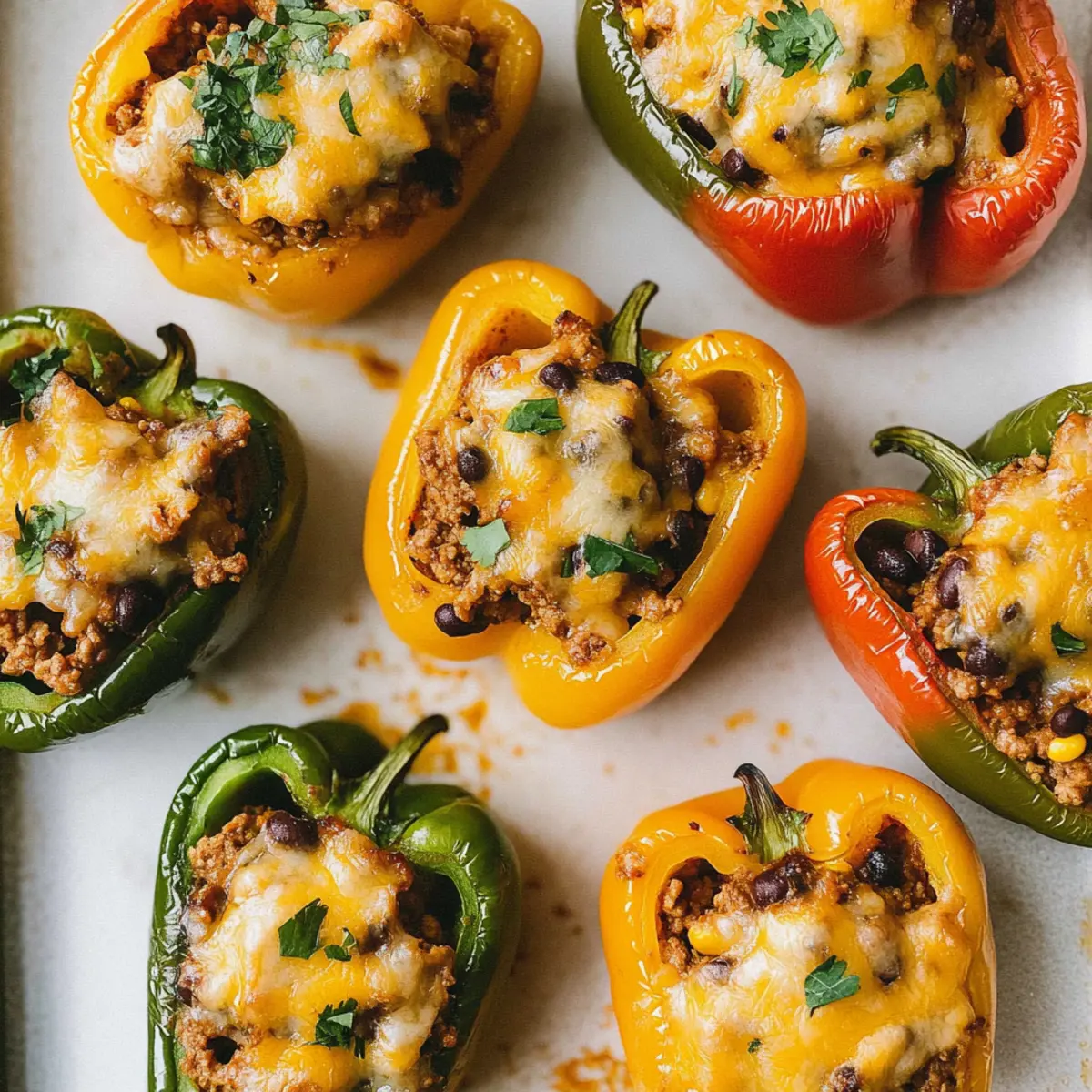 Savor the Flavor: Easy Taco Stuffed Peppers Recipe