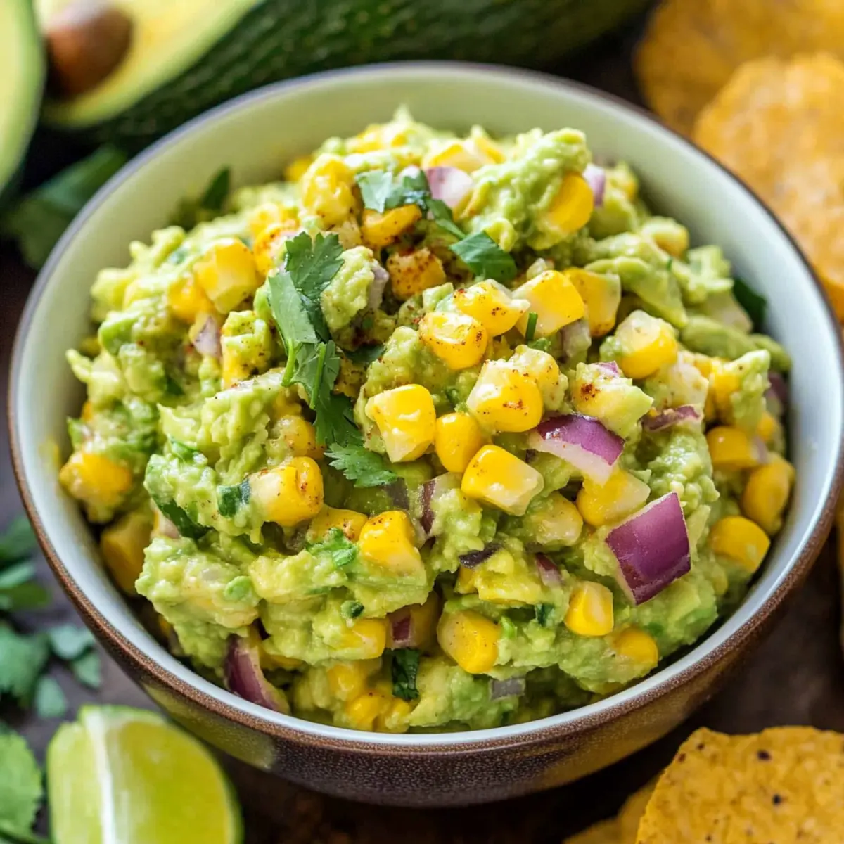 Corn Guacamole Recipe: Irresistibly Smoky and Fresh Taste