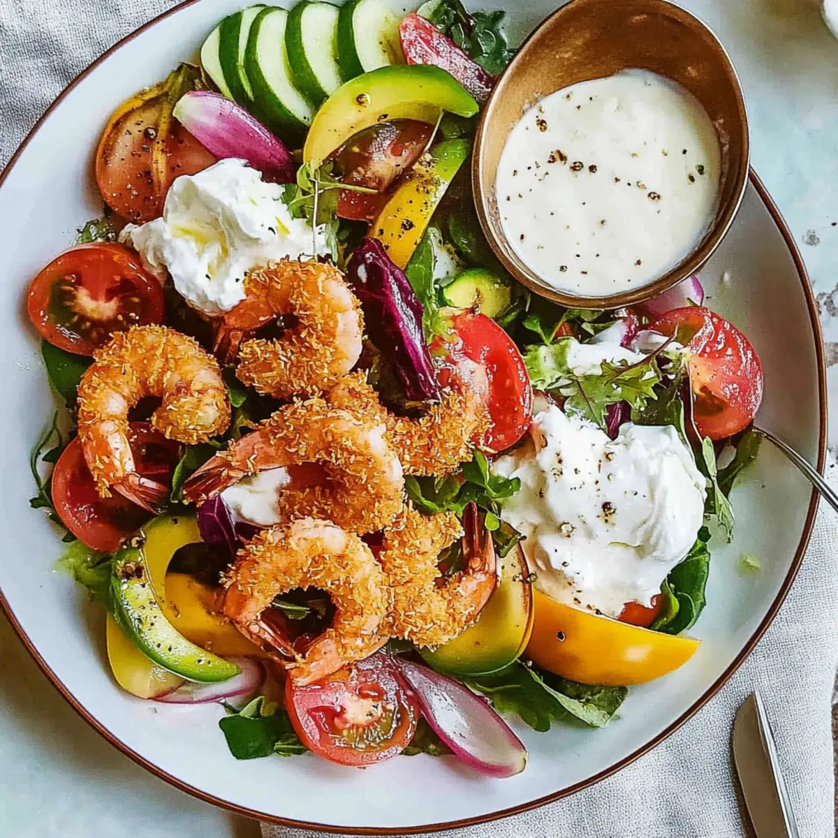 Coconut Shrimp Summer Salad: A Tropical Burst of Flavor