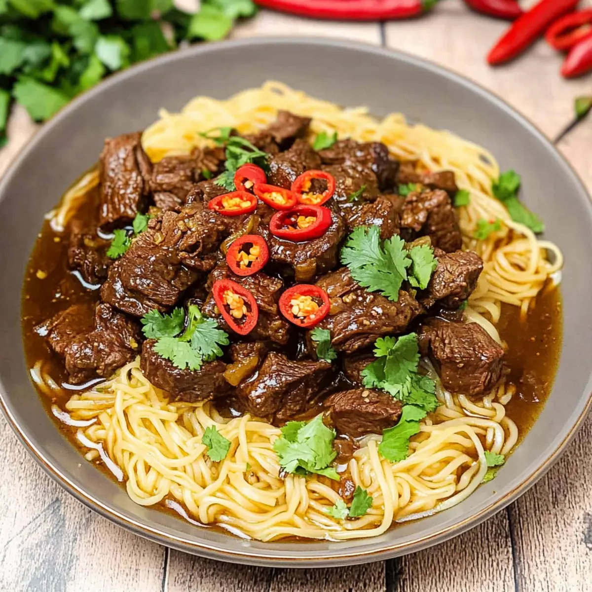 Savory Thai Beef Stew: Easy Comfort Food in 4 Hours