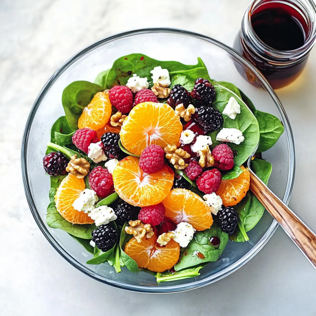 Berry Orange Spinach Salad That Will Brighten Your Day