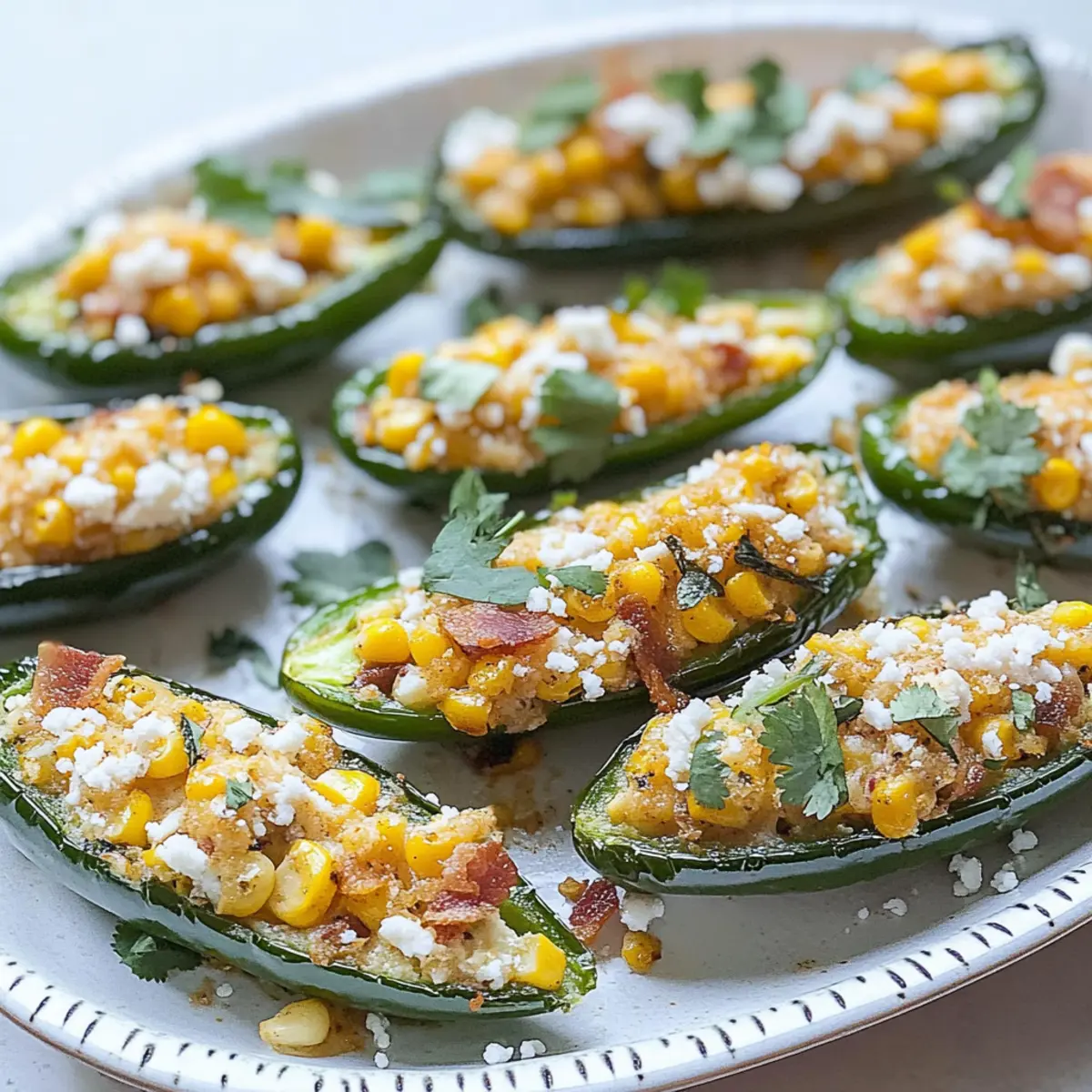 Grilled Street Corn Jalapeno Poppers That Wow Every Bite