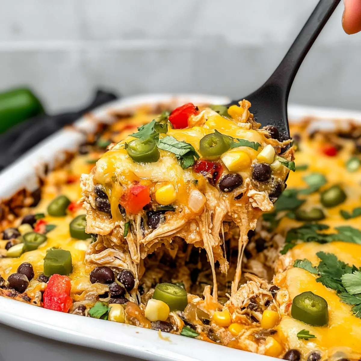 Satisfying Chicken Burrito Casserole for Cozy Nights
