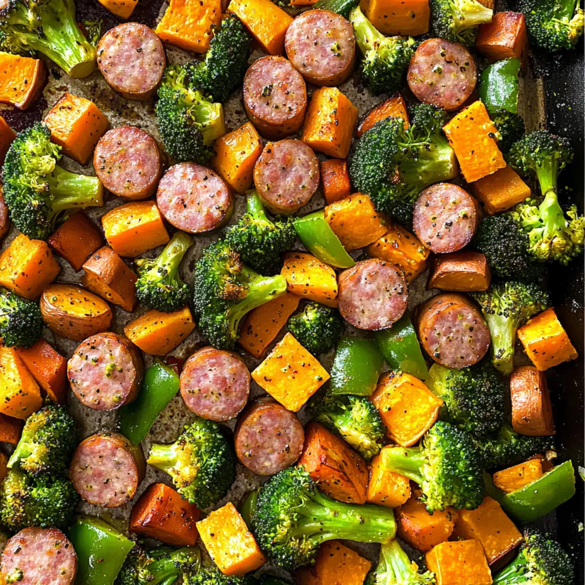 Delicious 20 Minute Sheet Pan Sausage and Veggies Made Easy