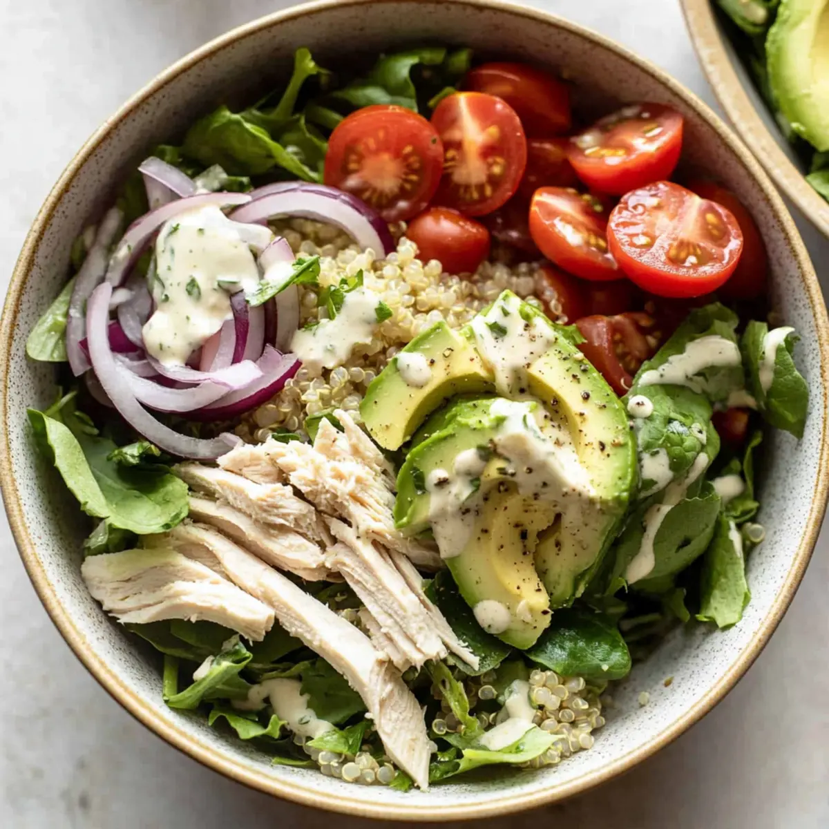 Delicious Ranch Chicken Quinoa Salad for Fresh Summer Meals