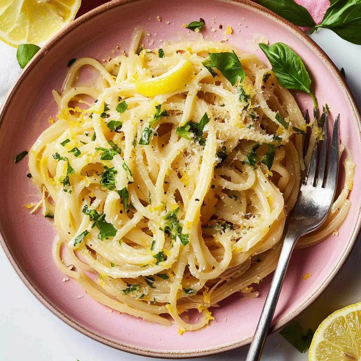 Zesty Lemon Pasta – Quick, Easy, and Bursting with Flavor
