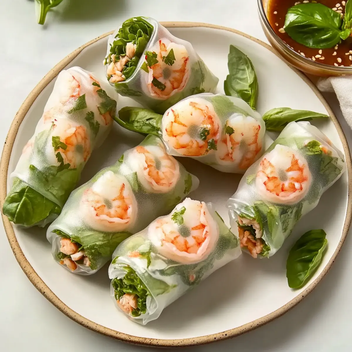 Fresh Summer Rolls with Shrimp: A Crunchy Delight to Love