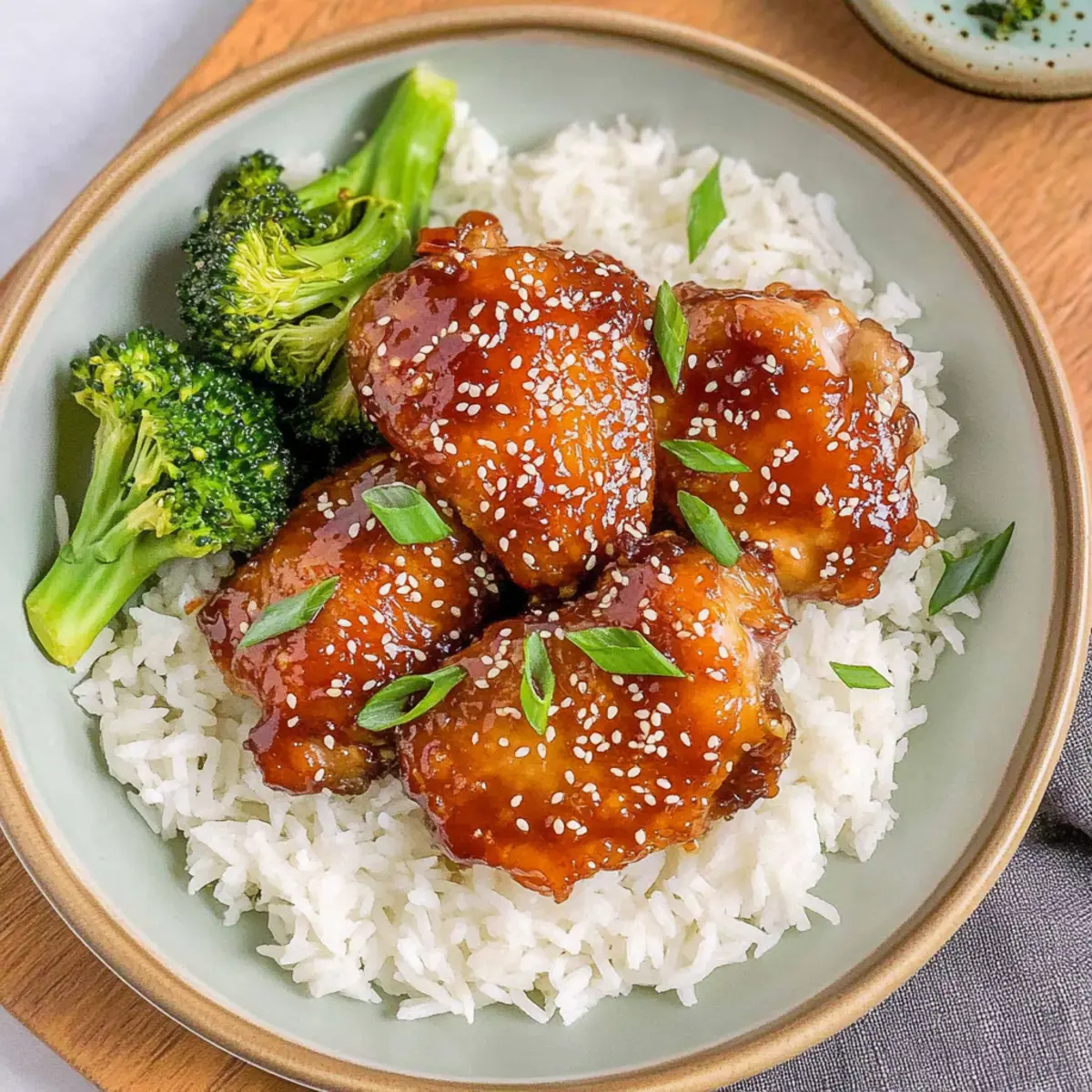 Crispy Honey Sesame Chicken Thighs for a Quick Dinner Treat