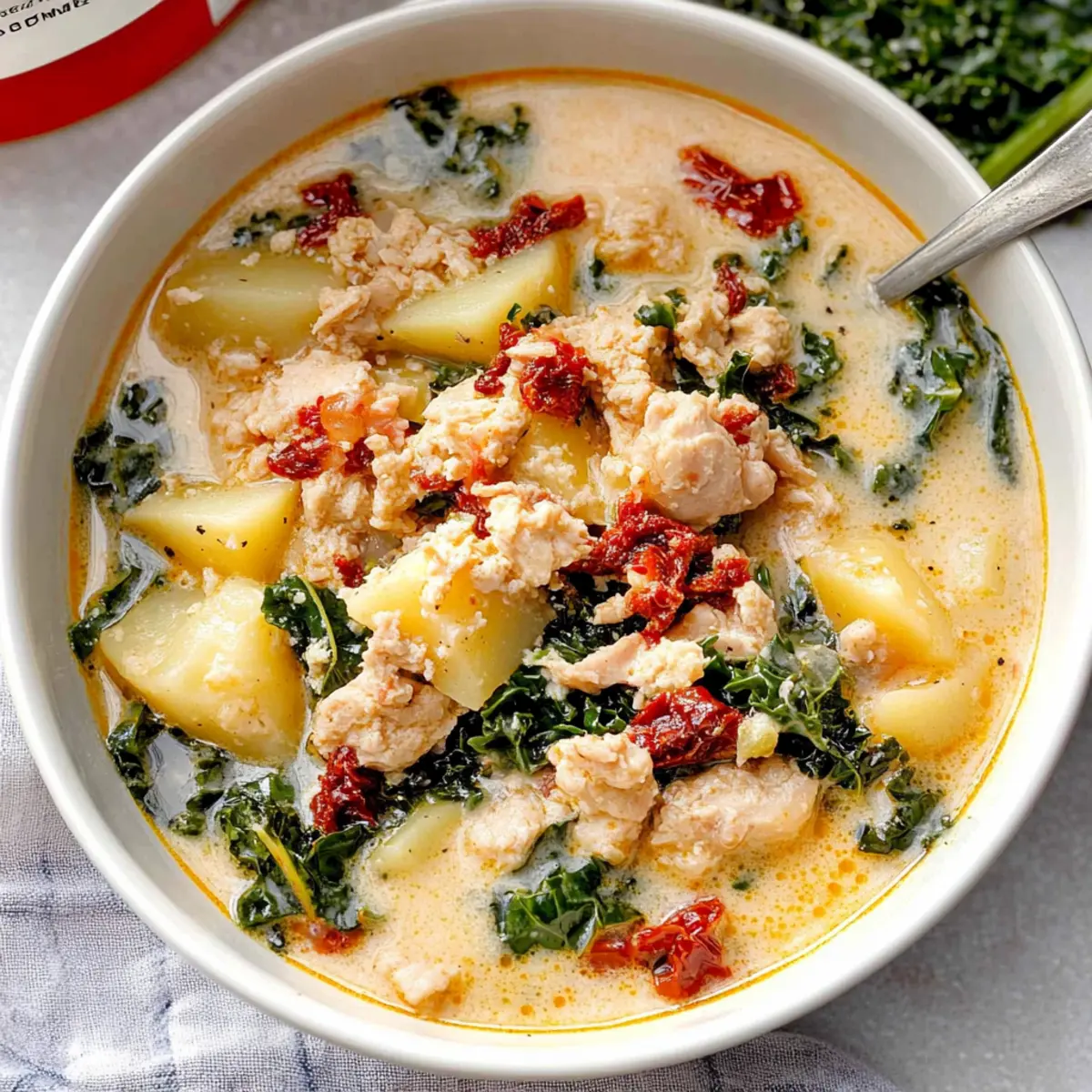 Creamy Tuscan Chicken Potato Soup for Cozy Weeknight Dinners