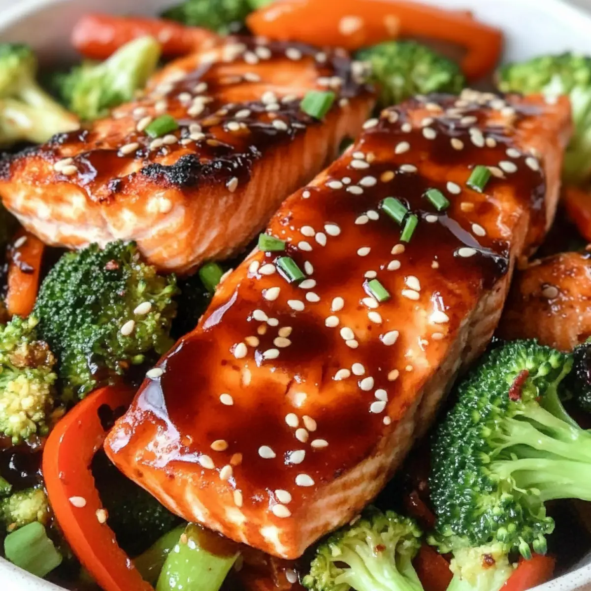 Savor Easy Air Fryer Salmon and Vegetables in 30 Minutes