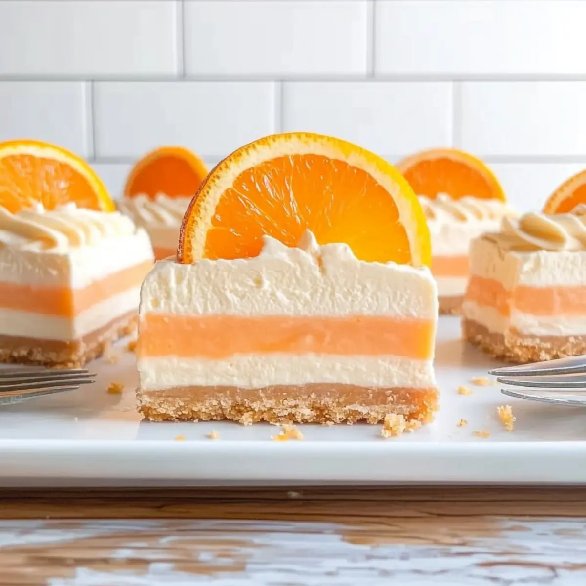 Irresistibly Creamy Orange Creamsicle Dream Bars to Delight You