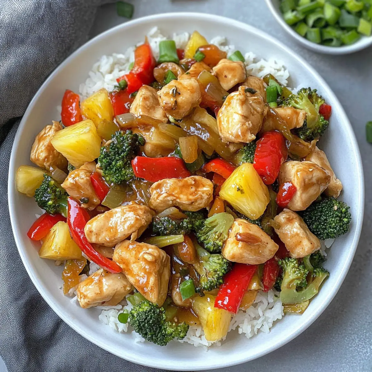 Pineapple Chicken Stir Fry: Quick, Sweet, and Savory Delight