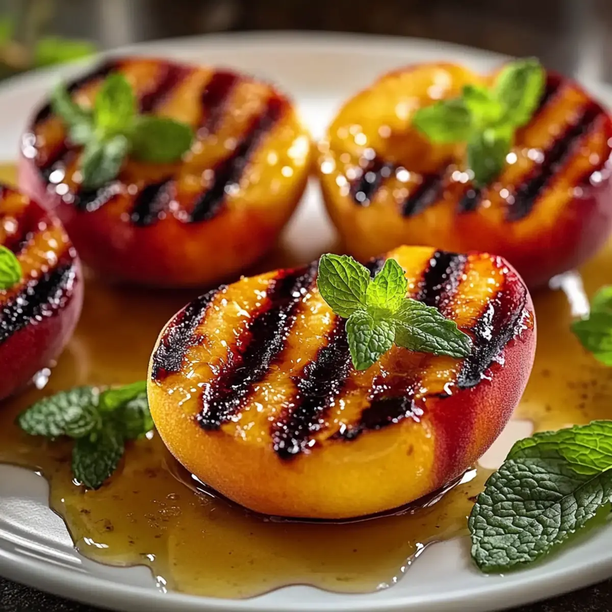 Fresh Summer Grilled Peaches: A Sweet and Simple Delight