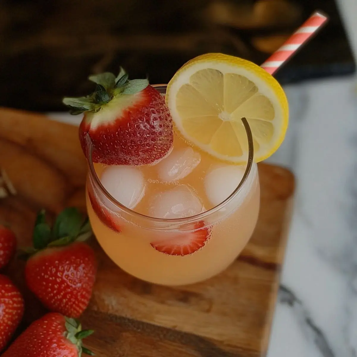 Homemade Strawberry Lemonade Recipe - Refreshingly Sweet Delight