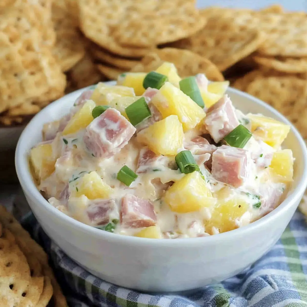 Ham Pineapple Dip with Cream Cheese: Creamy Island Flavor Delight