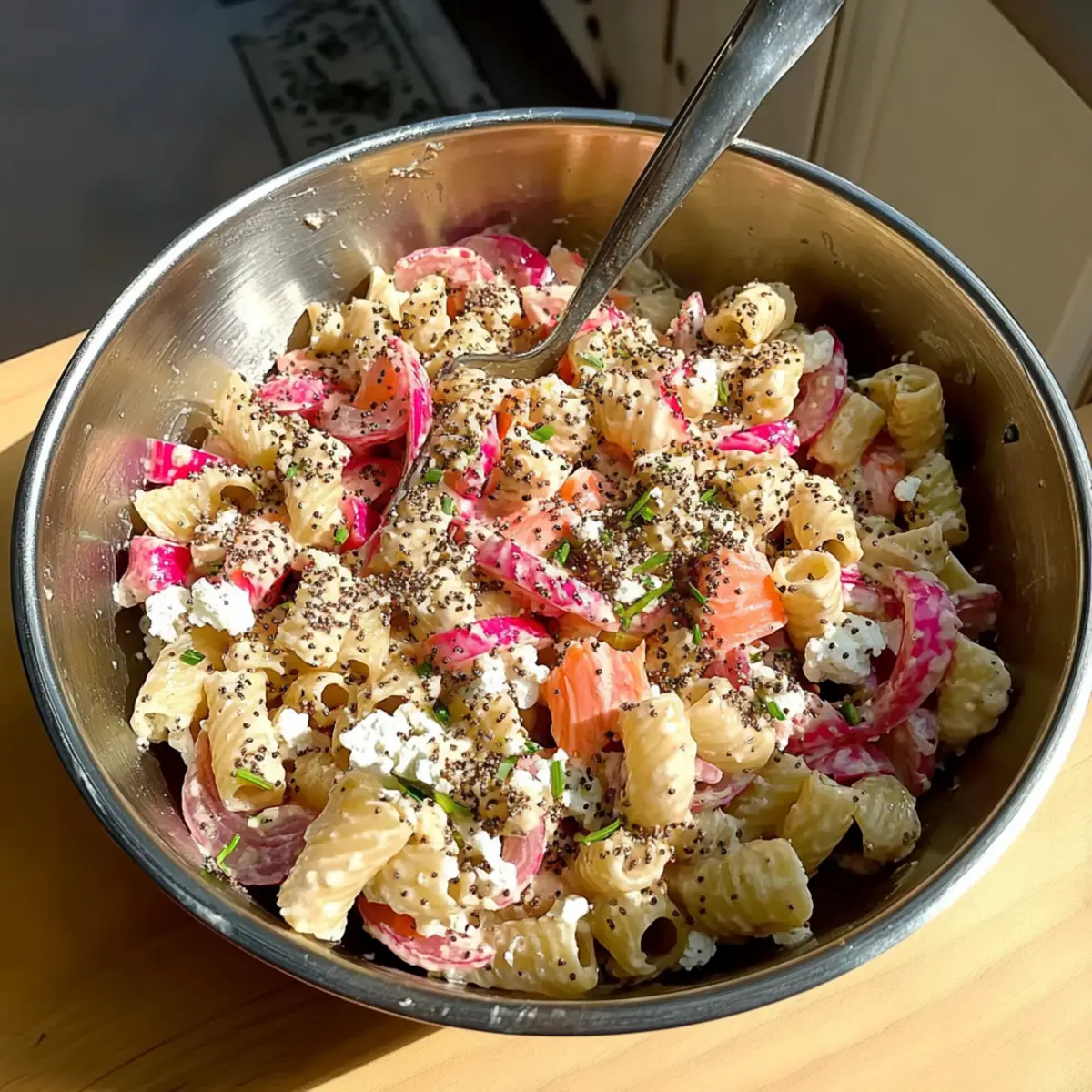 Everything Bagel Pasta Salad – A Creamy Summer Must-Try