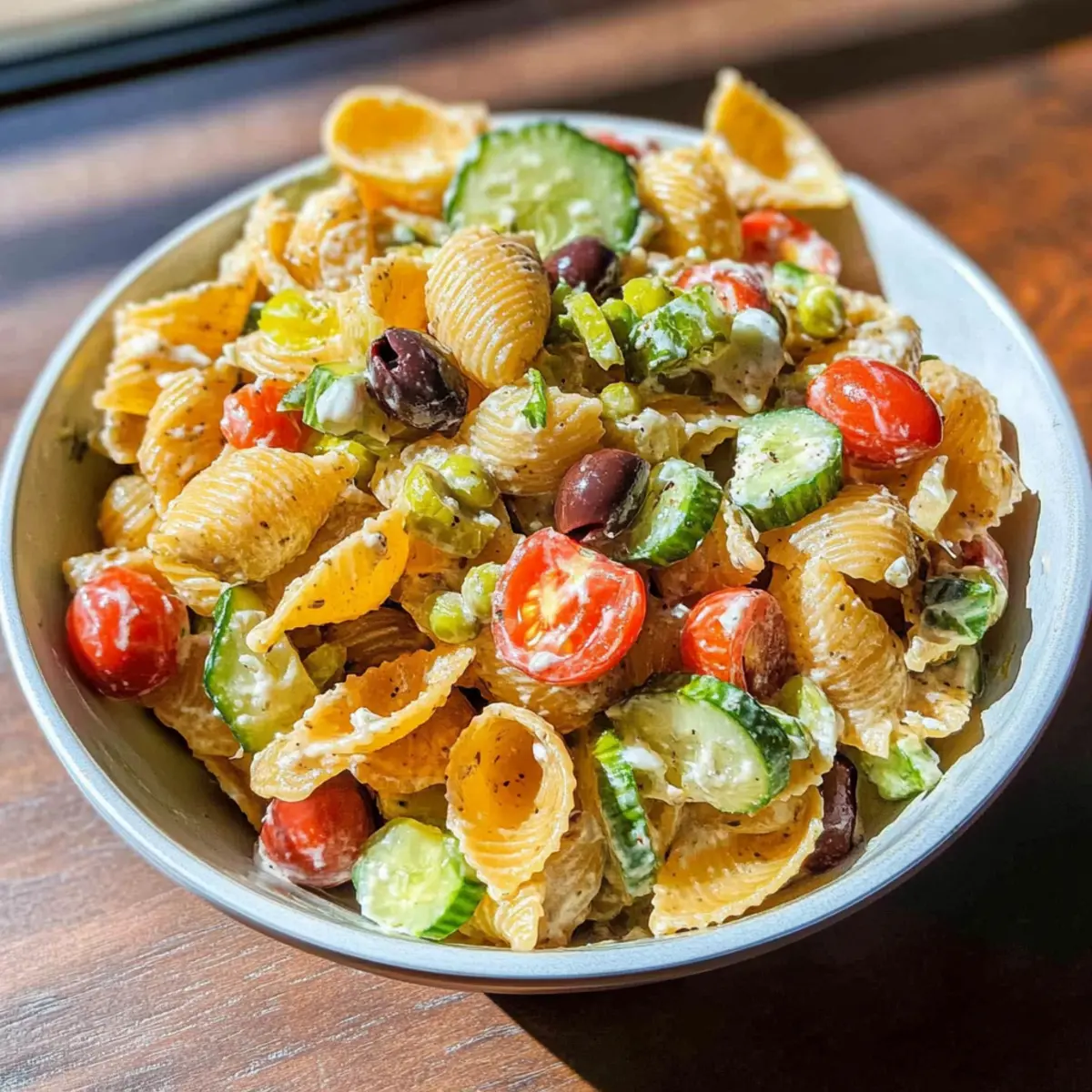 Viral Crispy Pasta Salad: The Ultimate Flavor Crunch!