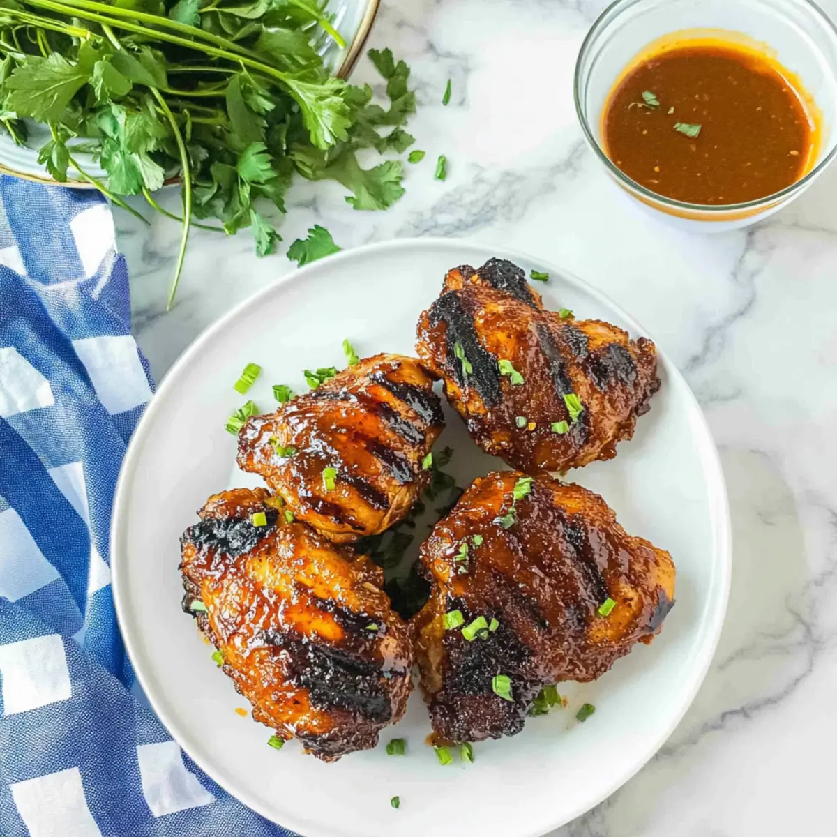 Delicious Grilled BBQ Chicken Thighs for Your Summer BBQ