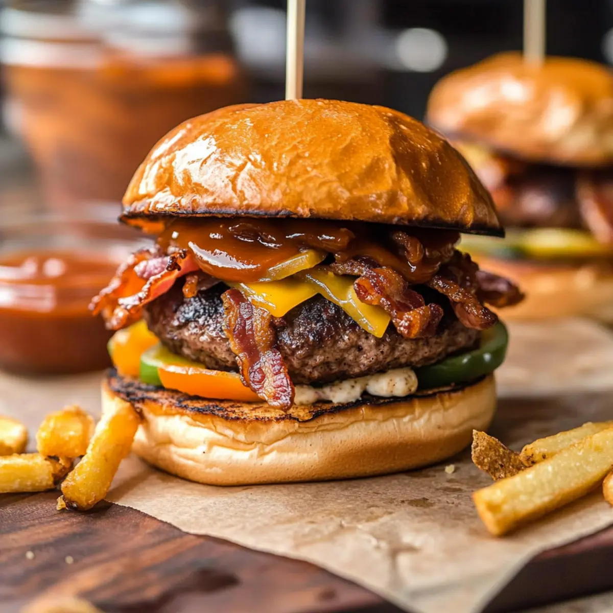 Sweet n Spicy Bacon Burger That'll Rock Your BBQ World