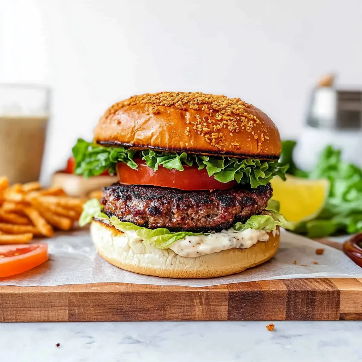 Irresistible Worcestershire Sauce Burger Recipe for Home Chefs
