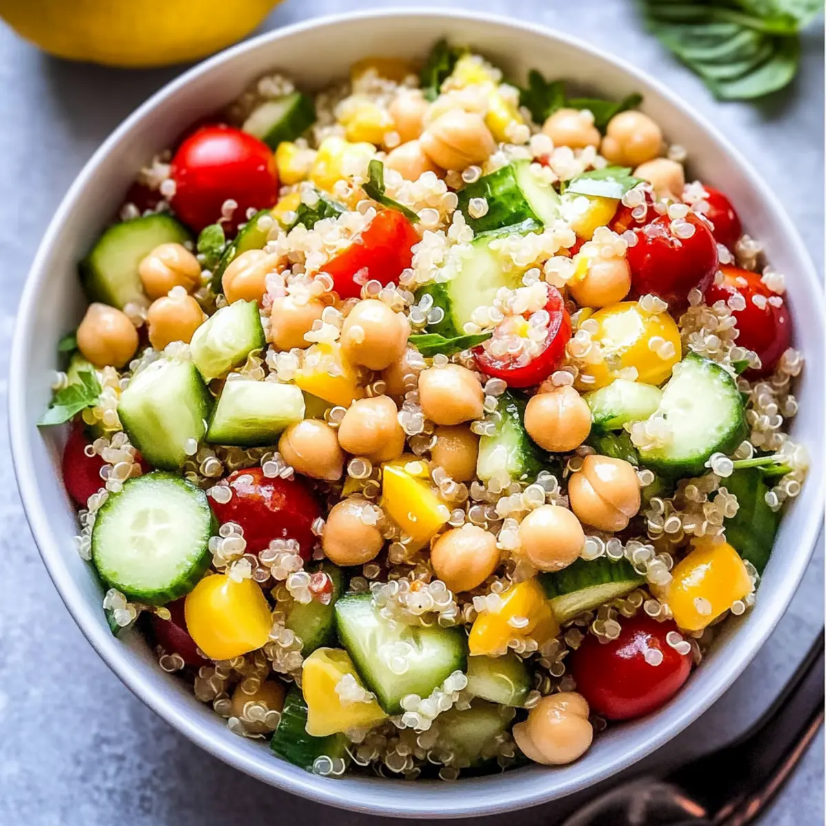 Delicious Summer Quinoa Salad for Vibrant Meal Prep Fun
